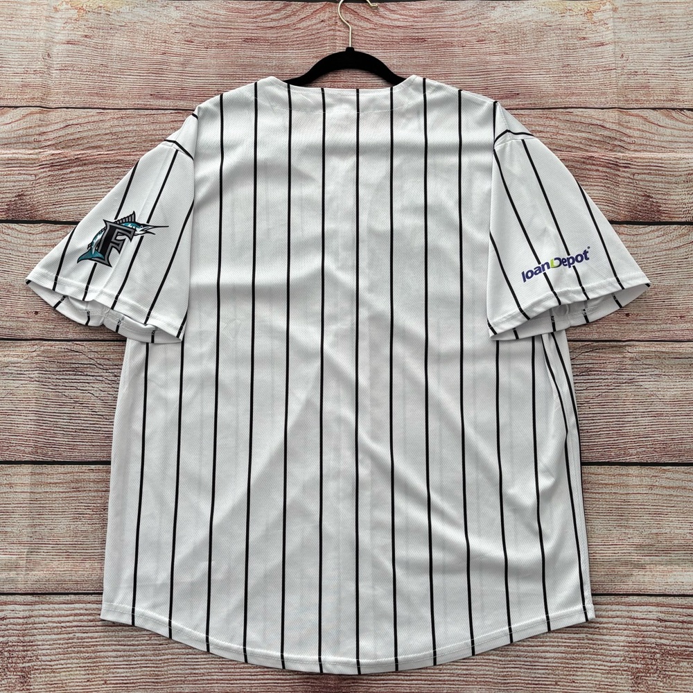 MLB • Los Marlins Classic Baseball Jersey - Adult Size XL - Collector’s Item - Picture 10 of 11